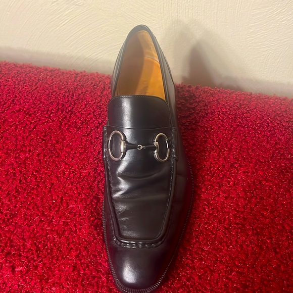 *PLEASE READ* Only 1 Left Shoe (Gucci horsebit black shoe) Size 9 Amputee Left - Picture 1 of 16